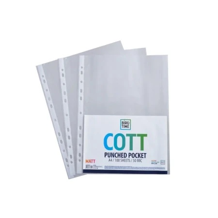 Biro Time cott folija za registrator 50mic a4 mat 100k ( 481103 )