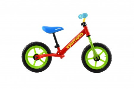 BMX 12" gur-gur crveno-zeleni ( 290014-R )