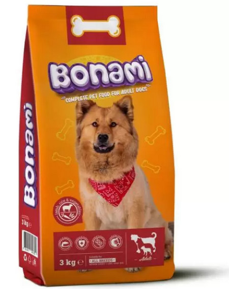 Bonami briketi za pse Jagnjetina&Pirinač&Povrće 3kg ( 070450 )