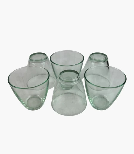 Bormioli staklene čaše 6/1 zelene ( 34396 )  - Img 1