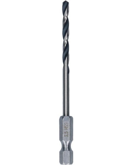 Bosch 2608577522 HSS spiralna burgija PointTeQ 3,5 mm sa šestougaonim HEX prihvatom pakovanje od 1 komada ( 2608577522 )