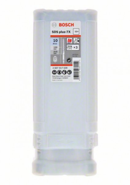 Bosch burgije za udarne bušilice SDS plus-7X 10 x 150 x 215 mm, 1 komad ( 2607017539. )