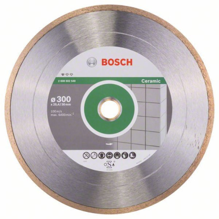 Bosch dijamantska rezna ploča standard for ceramic 300 x 30+25,40 x 2 x 7 mm ( 2608602540 )