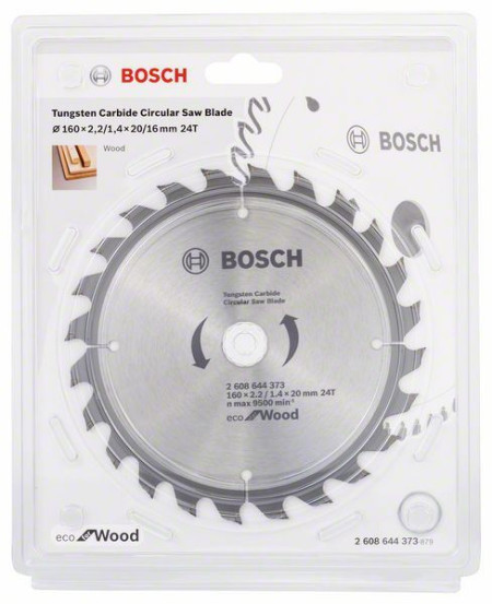 Bosch list kružne testere za drvo 160x2,2x20/24z eco ( 2608644373 ) - Img 1