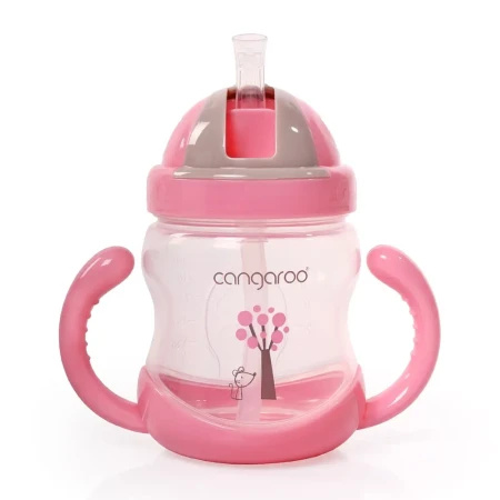 Cangaroo c0582 šolja za bebe boo pink 280 ml ( CAN3416 ) - Img 1