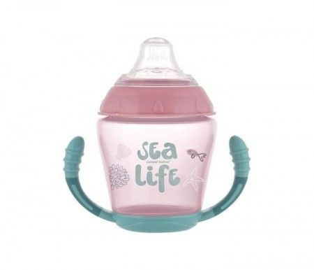 Canpol šolja 230ml - sea life pink ( 56/501_pin ) - Img 1