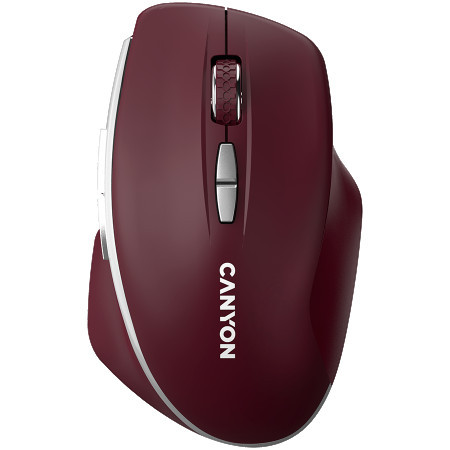 Canyon MW-21, wireless mouse, Burgundy Red ( CNS-CMSW21BR )