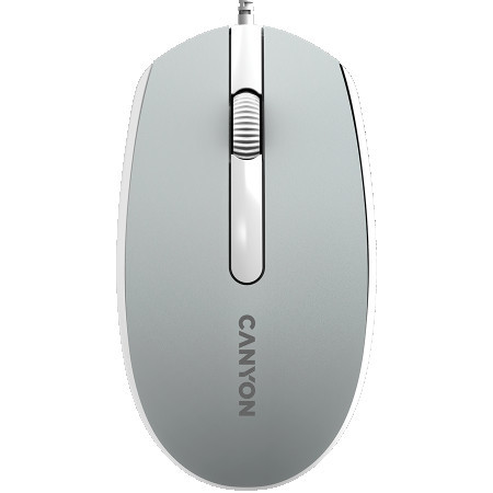 Canyon wired optical mouse with 3 buttons Dark grey ( CNE-CMS10DG )