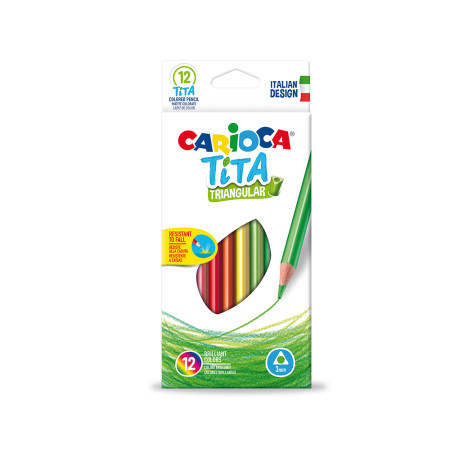 Carioca drvene bojice tita triangular 1/12 42786 ( 0924 )