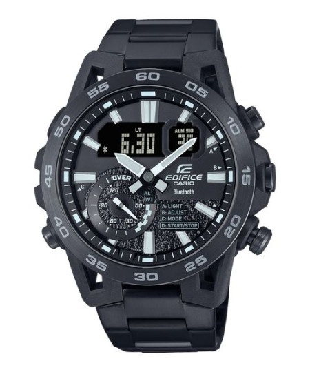 Casio edifice muški sat ( ECB-40BK-1A )-1