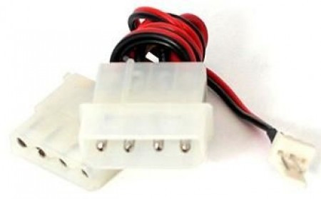 CC-PSU-5 Gembird Internal power adapter kabl for 12 V cooling fan 15cm FO - Img 1