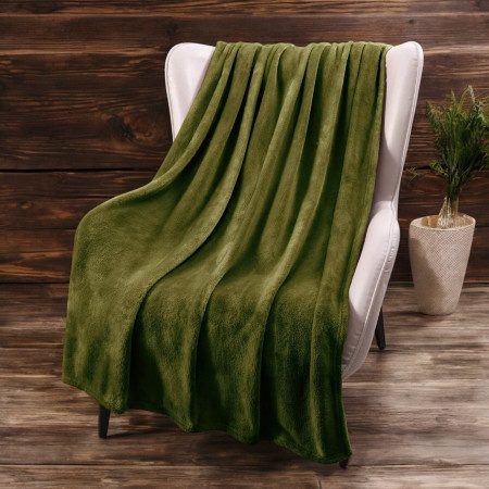 Ćebe Soft One 150x200cm Dark Green ( VLK000382-darkgreen )