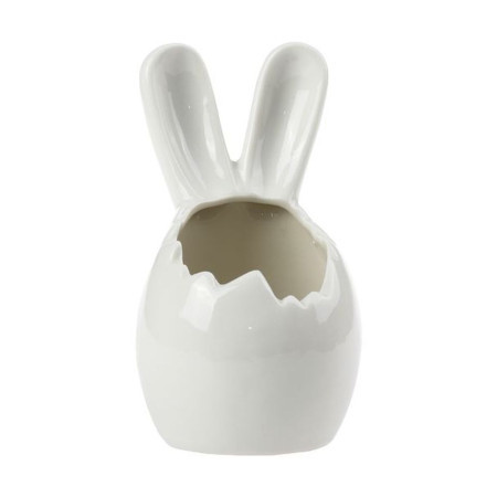 Chompy, keramička figura, jaje sa ušima, bela, 13cm ( 735033 )