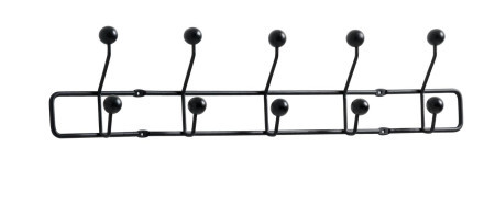 Čiviluk coat rack Grevinge 5+5 hooks black ( 3600528 )