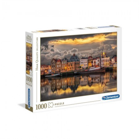 Clementoni puzzle 1000 hqc dutch dreamworld ( CL39421 ) - Img 1