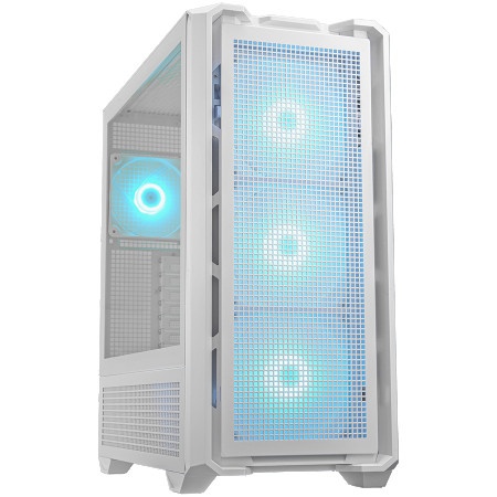 Cougar MX600 White PC Case Mid Tower ( CGR-57C9W-RGB )