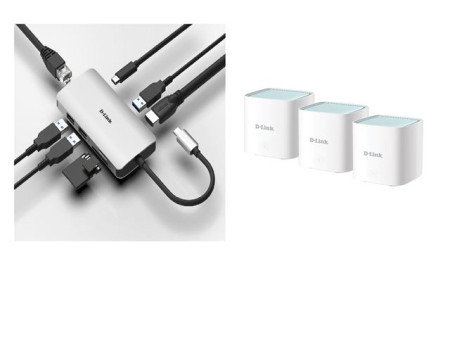 D-link USB-C HUB 8in 1 DUB-M810 + M15-3 ( 0001327718 )