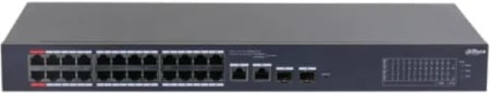 Dahua dcs4226-24et-375, cloud upravljivi layer 2 poe 26-portni sa 2 rj45 uplink-a I 2 sfp switch