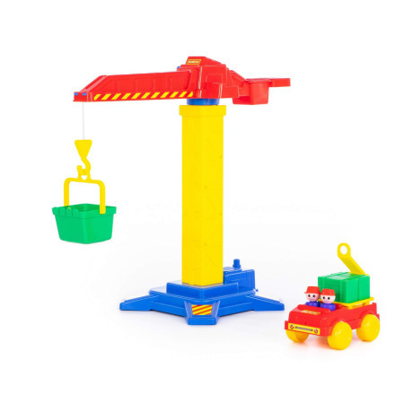 Dečija igračka kran sa automobilom ( 058195 )