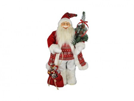 Deco Santa, Deda Mraz, crvena, 45cm ( 740830 ) - Img 1