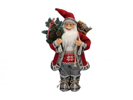 Deco Santa, Deda Mraz, crvena, 60cm ( 740840 ) - Img 1