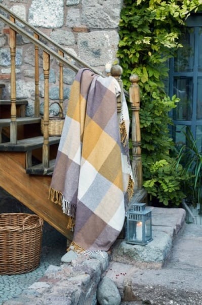 Dekordom ćebe scotch blanket 130x170 - skc22231b - plaid yellow ( 024197 )-1