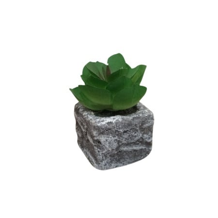 Dekordom cvet u saksiji - succulent round 123 - n44 ( 024274 )-1