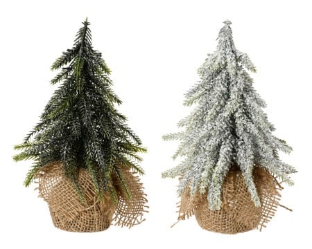 Dekordom novogodišnja dekoracija - mini tree glitter 20cm 689583 - assorted - kmg ( 043379 )-1