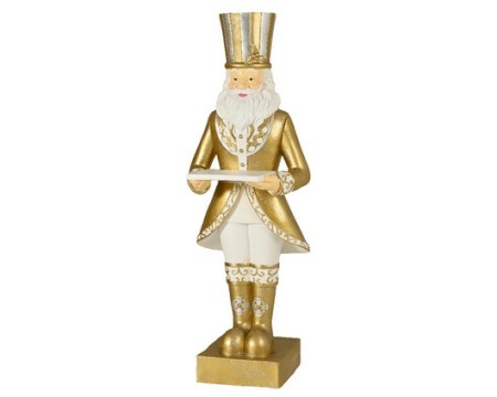 Dekordom novogodišnja dekoracija - santa 175cm 531086 - gold - kmg ( 041155 )