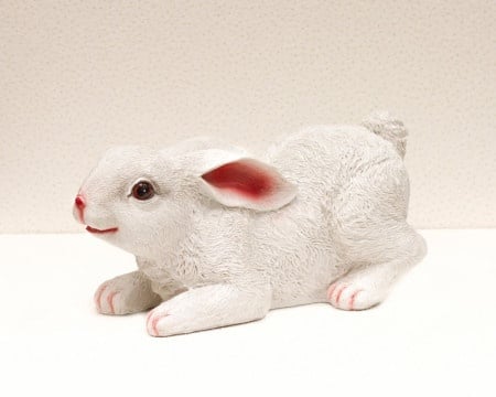 Dekordom uskršnja dekoracija - white bunny 32513-3 32cm - n39 ( 024291 )-1