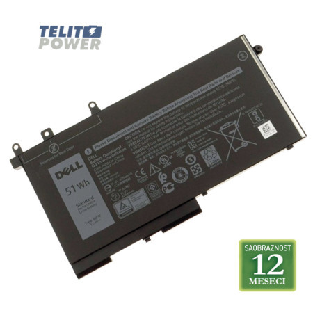 Dell baterija za laptop D5480 / 93FTF 11.4V 51Wh / 4254mAh ( 2910 )