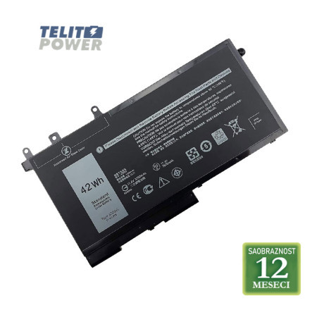 Dell baterija za laptop Latitude E2580 / 3DDDG 11.4V 42Wh / 3500mAh ( 3691 )