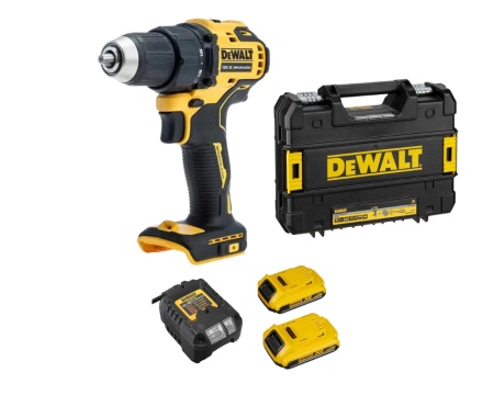 DeWalt DCD708D2T Akumulatorska vibraciona bušilica - odvrtač 2x2.0Ah 18V XR T-STAK kofer ( DCD708D2T )-1