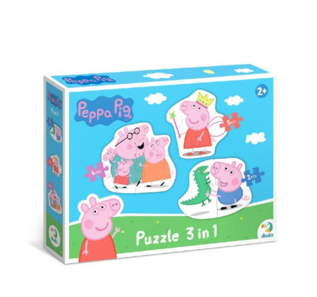 Dodo puzzle peppa prase 3u1 338 ( A066190 )