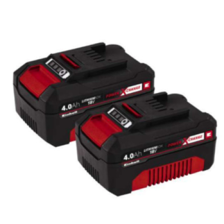 Einhell Power-X-Change Twinpack 18V 2x4,0Ah baterija, Komplet dve PXC baterije ( 4511489 )