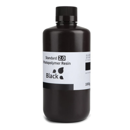 Elegoo standard resin 2.0 1kg - black ( 054035 )