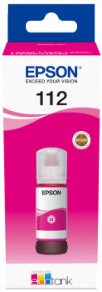Epson C13T06C34A ecotank 112 magenta ink boltle