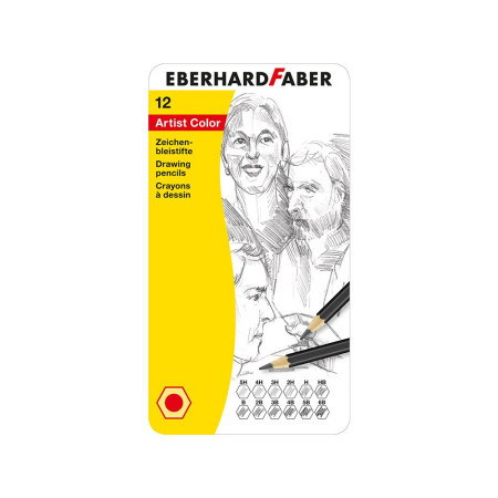Faber Castell grafitna olovka set eberhard 1/12 516913 ( 9966 ) - Img 1