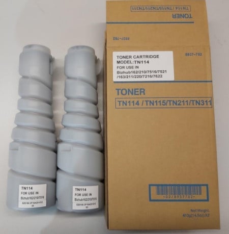 Foruse mntnk152c toner za minoltu di152 tn114, tn-114 1/2 2boce