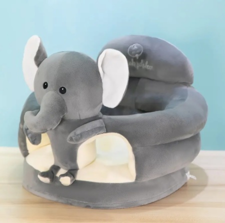Foteljica za decu Baby Elephant Grey A5