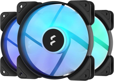 Fractal design fd-f-as1-1206 120mm aspect 12 rgb black frame 3-pack ventilator