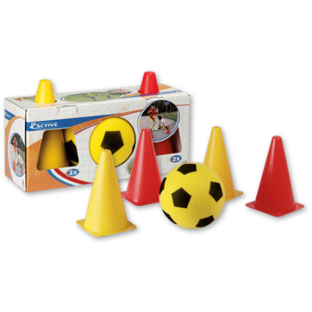 Fudbalski set za decu - lopta i čunjevi ( 059673 )