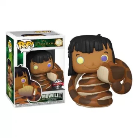 Funko POP! Disney: Jungle Book - Mowgli w/Kaa ( 067452 )