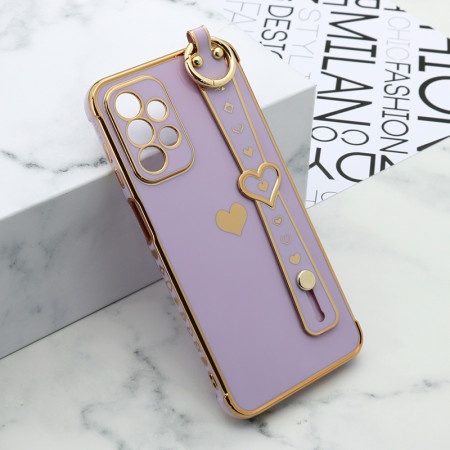 Futrola candy heart za samsung a235f/a236b galaxy a23 4g/5g ljubicasta ( 22831 )
