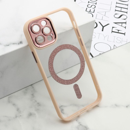Futrola diamond magsafe za iphone 12 pro (6.1) roze ( F114959 )