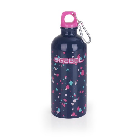Gabol Aluminijumska boca za vodu sa zakačkom 7x21 cm 600ml Party ( 16ADG235948 )