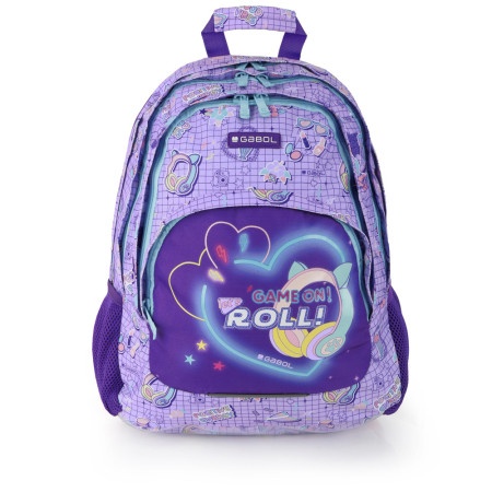 Gabol Ranac školski ergonomski 32x44x18 cm 21l-0,56 kg Funny ( 16RNG236040 )