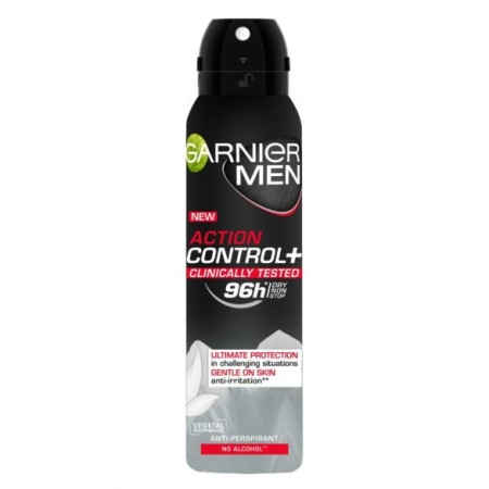 Garnier Men Action Control+ Clinical dezodorans u spreju 150ml ( 1003009735 ) - Img 1