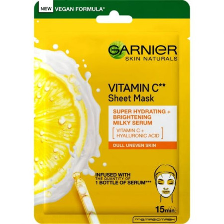 Garnier Skin Naturals maska za lice u maramici vitamin c 28gr ( 1003018448 )