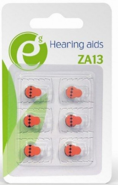Gembird energenie ZA13 zinc-air button cell PAK6 EG-BA-ZA13-01
